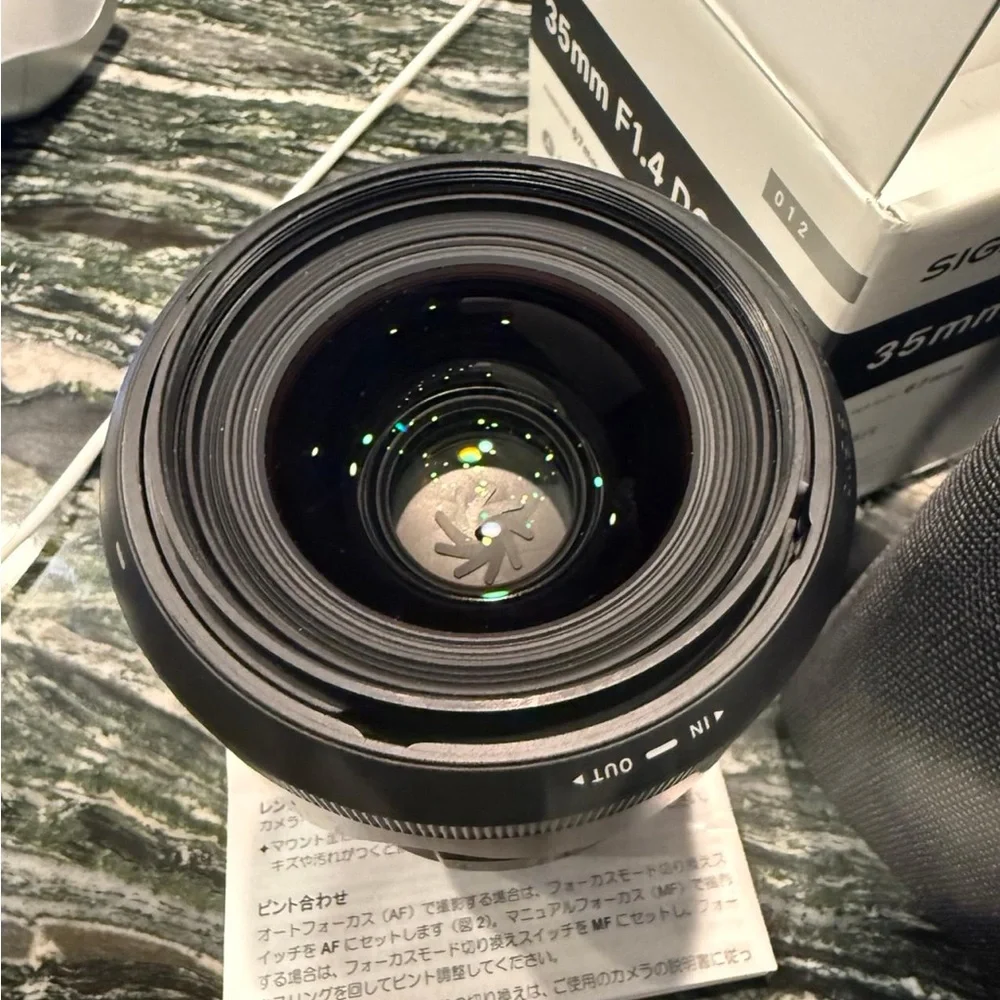 Sigma Beauty 35mm f/1.4 DG Lens - Black